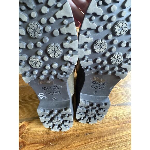 Mootsie Tootsie Women's Penelope Causal Flat Boots Fur lined size US 7 1/2 - Picture 4 of 6